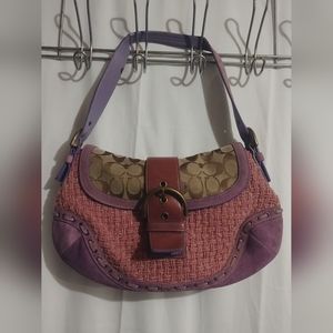 Coach pink handbag
